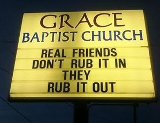 #10 Top 10 Dirty Church Signs by Lexi Sylver