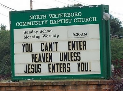 #3 Top 10 Dirty Church Signs by Lexi Sylver