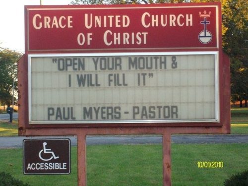 #6 Top 10 Dirty Church Signs by Lexi Sylver